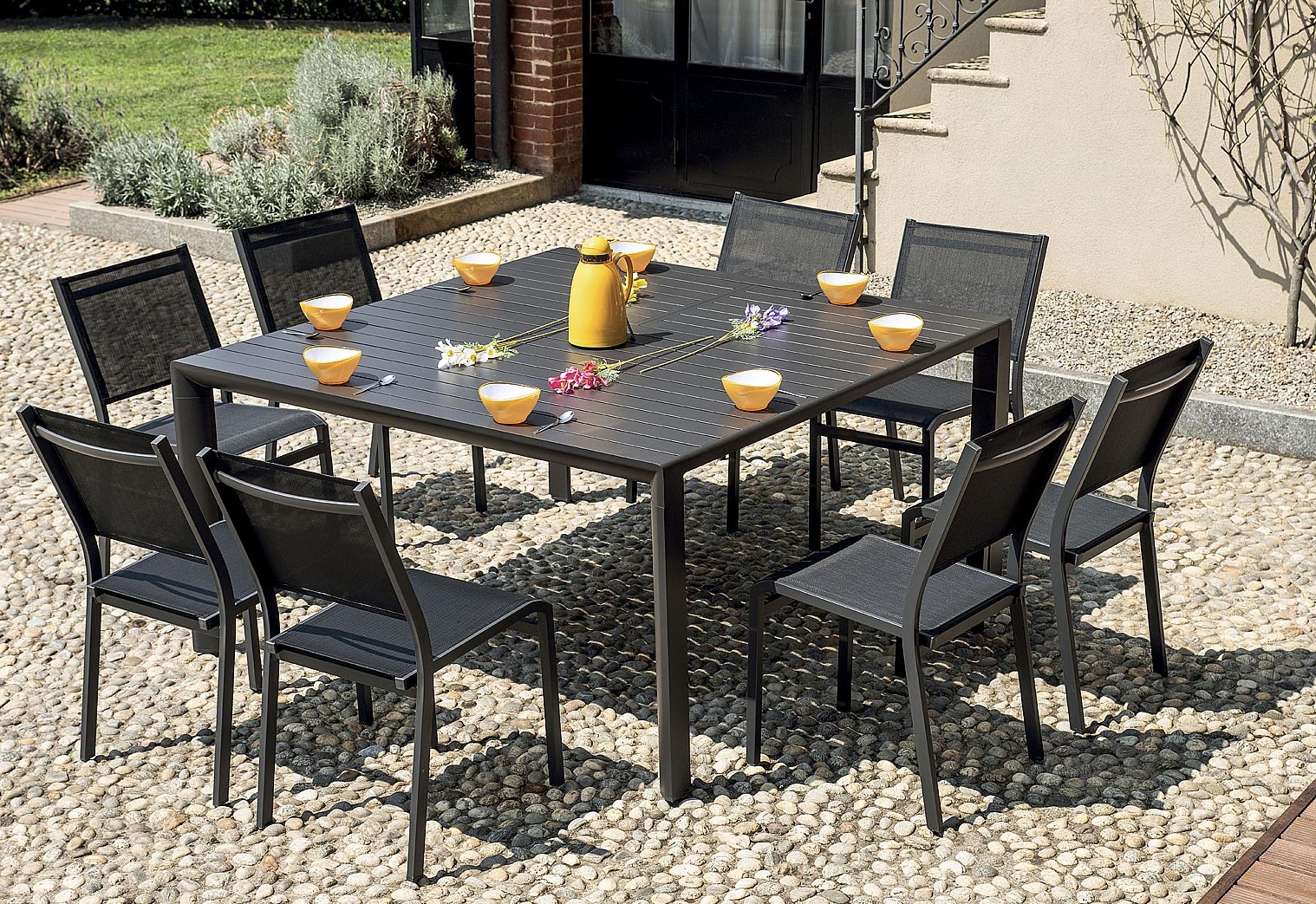 Arredamento giardino Dinning: linea BRADLEY